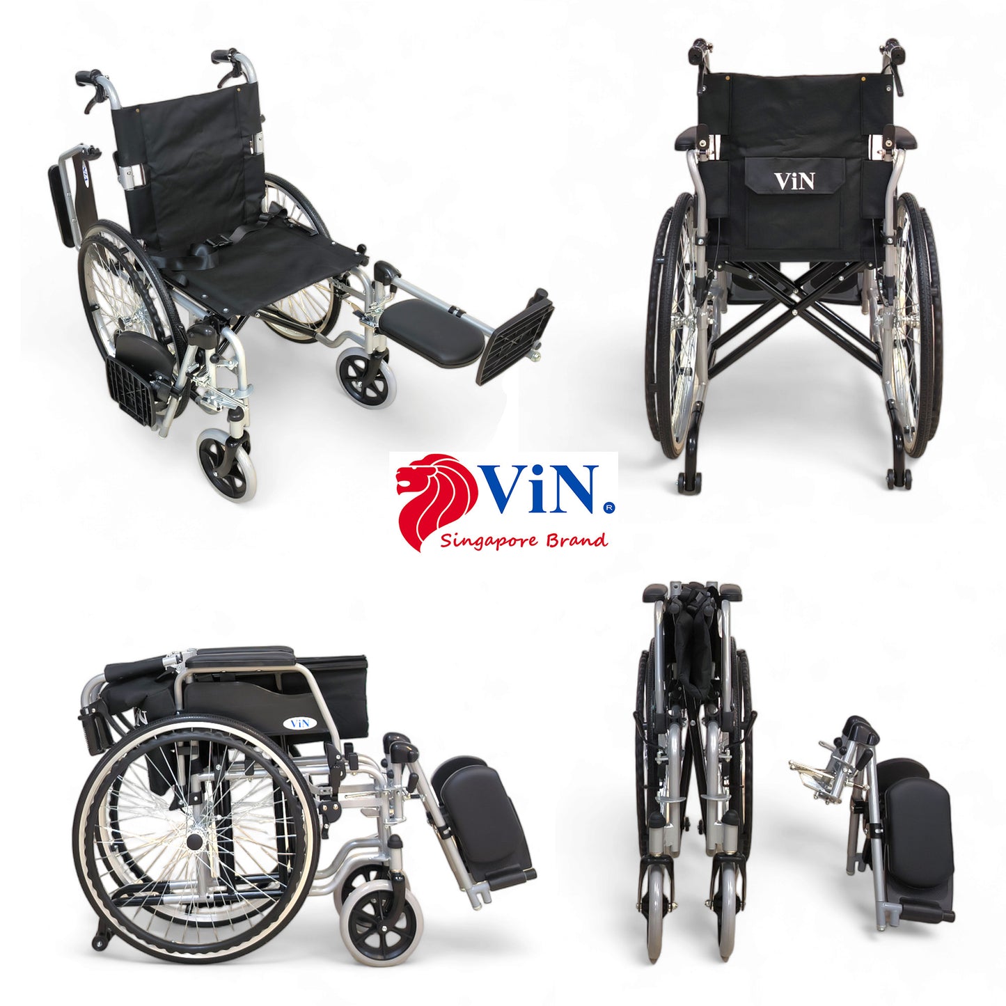 2 Months SGD200 + SGD100 Refundable Deposit - Leg Elevated Wheelchair Rental in Singapore