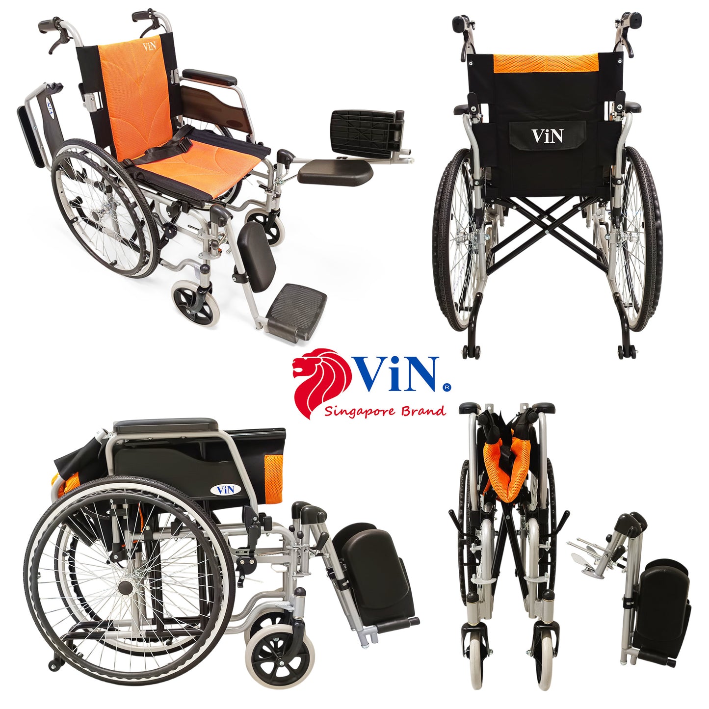 Leg Elevated Wheelchair Rental in Singapore