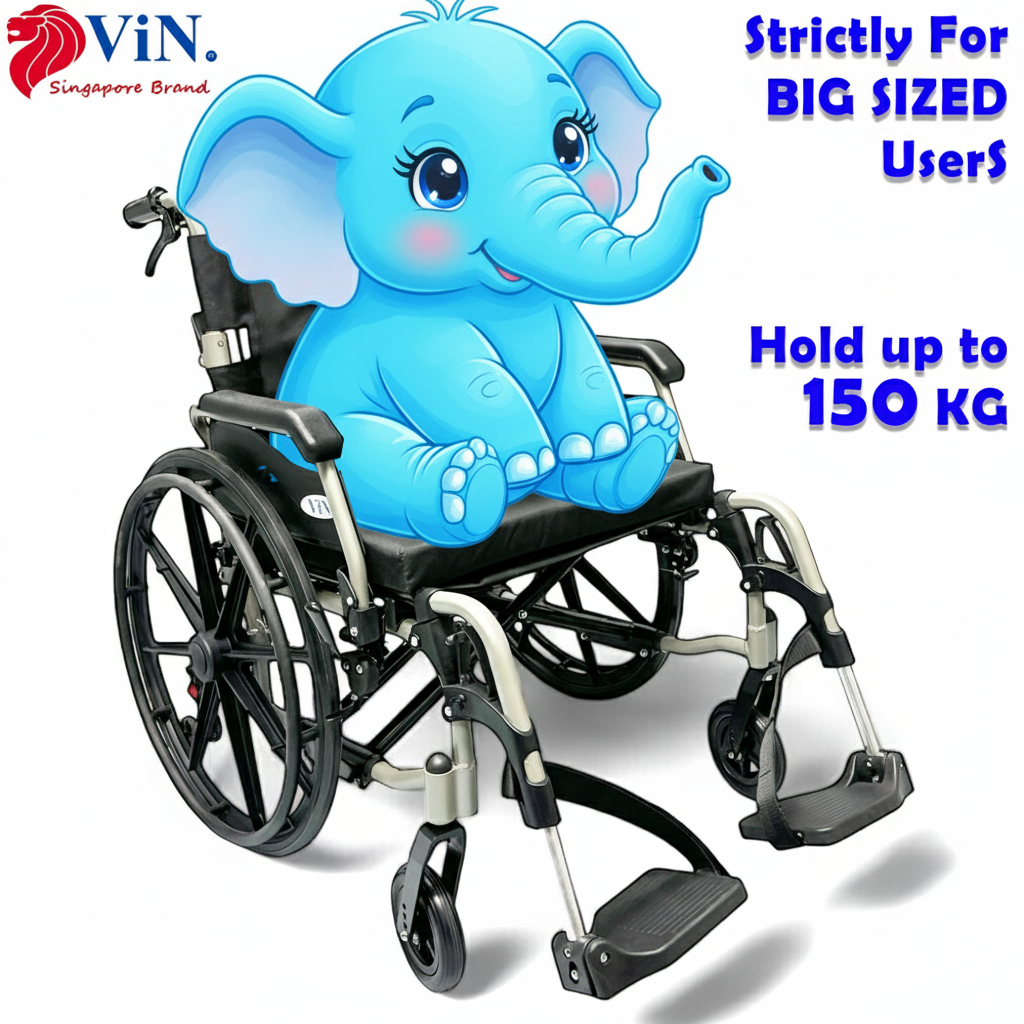 Big Large Wheelchair Rental In Singapore