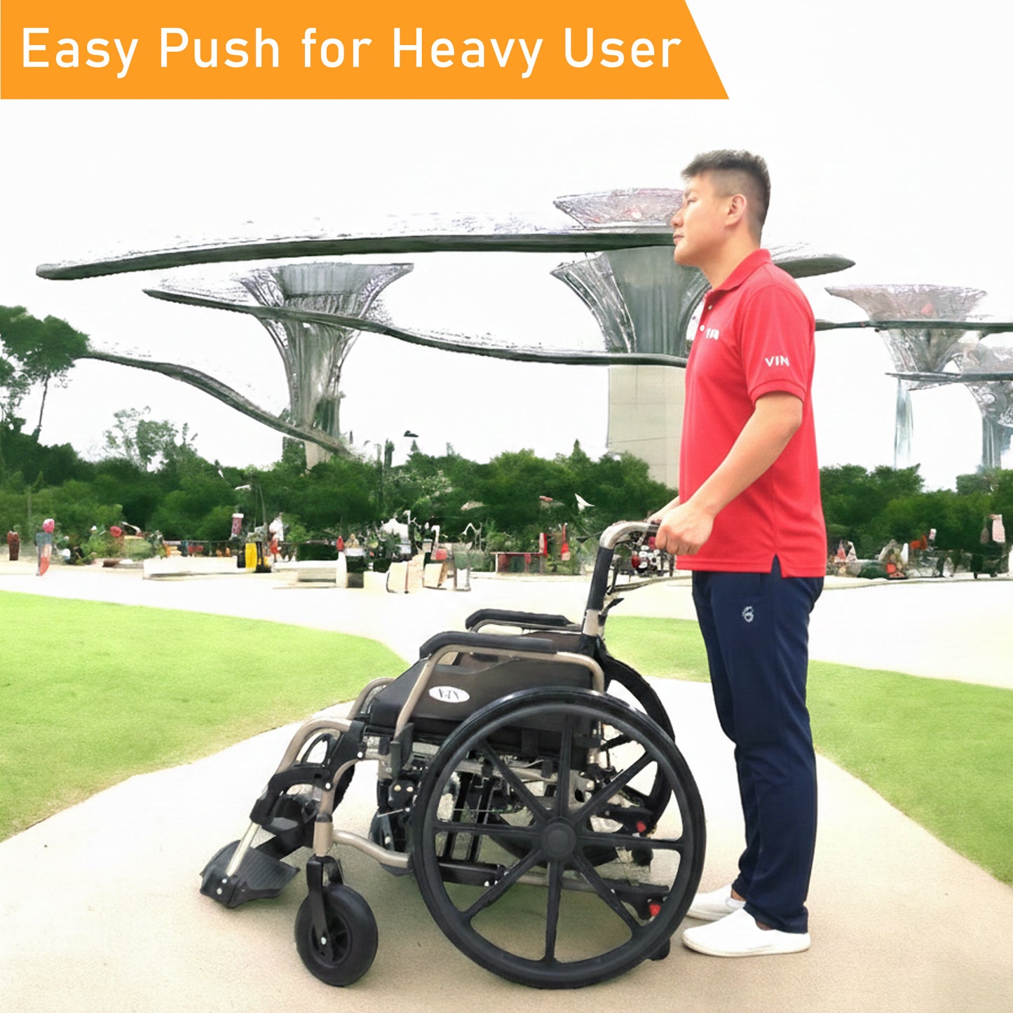 Big Large Wheelchair Rental In Singapore